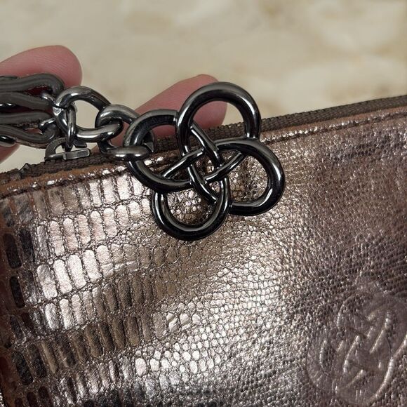 Stella & Dot Metallic Faux Leather Wristlet Wallet - Picture 6 of 10